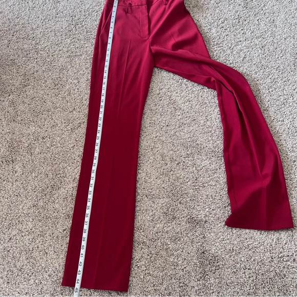 Patrizia Pepe Essential Crepe Pant Martian Red Size 40 - Picture 15 of 15